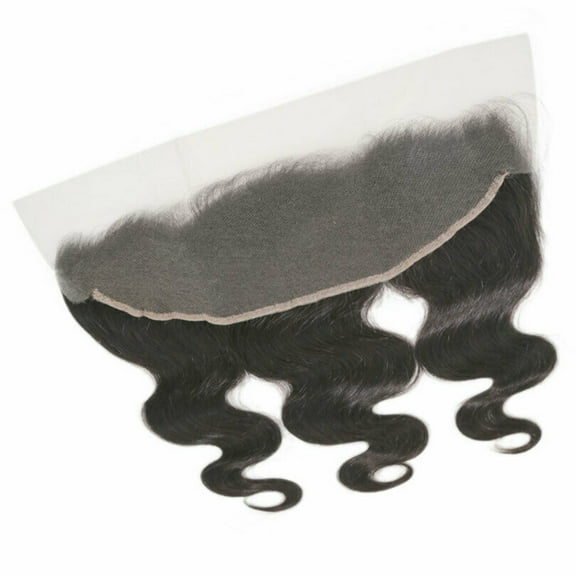 PRISTINE HD 13X4 TRANSPARENT BODY WAVE CLOSURE 10 HAIR EXTENSIONS HUMAN HAIR