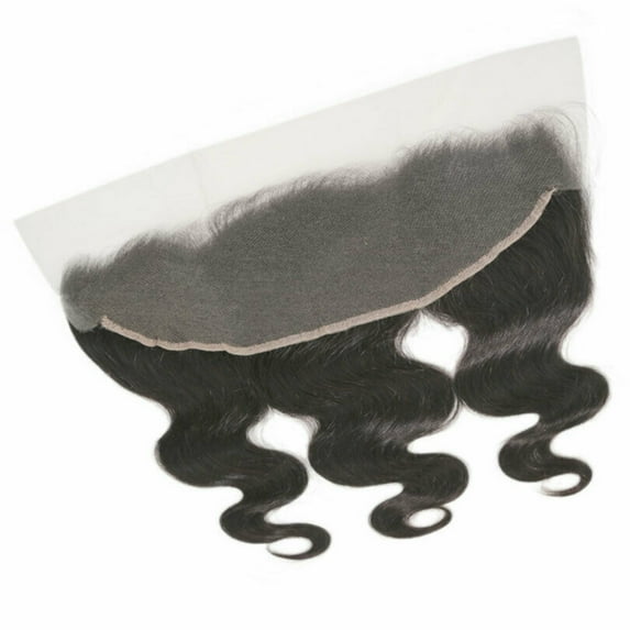PRISTINE HD 13X4 TRANSPARENT BODY WAVE CLOSURE 10 HAIR EXTENSIONS HUMAN HAIR