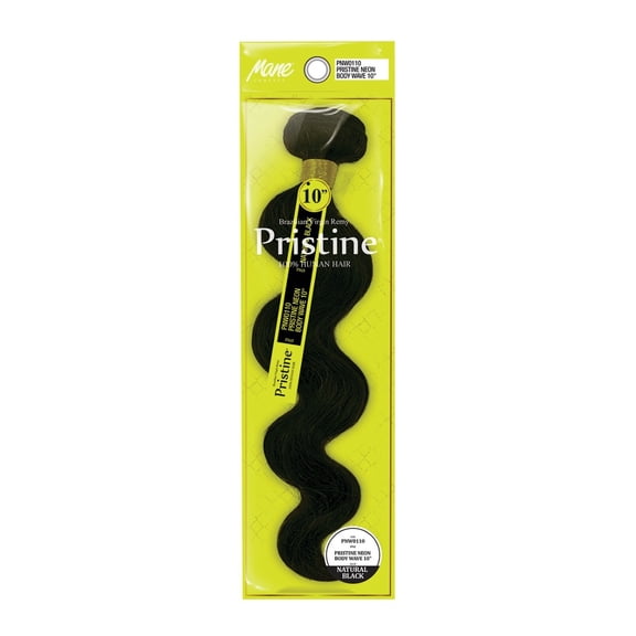 Pristine Brazilian Virgin Remy 100% Human Hair Bundle Extension NEON BODY WAVE 10" (NATURAL)