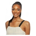 thumbnail image 1 of Pristine Brazilian Virgin Remy 100% Human Hair PRPE01 STRAIGHT Drawstring Ponytail 16" (NATURAL BLACK), 1 of 6