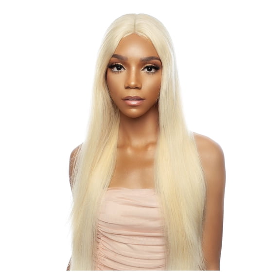 Pristine Brazilian Virgin Remy 100% Human Hair Weave DYE 613 STRAIGHT 3PCS+HD 13x4 Closure (14"/16"/18")