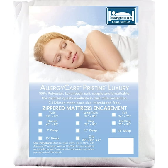 Pristine Luxury Mattress Encasing, King 78" x 80" / 9"