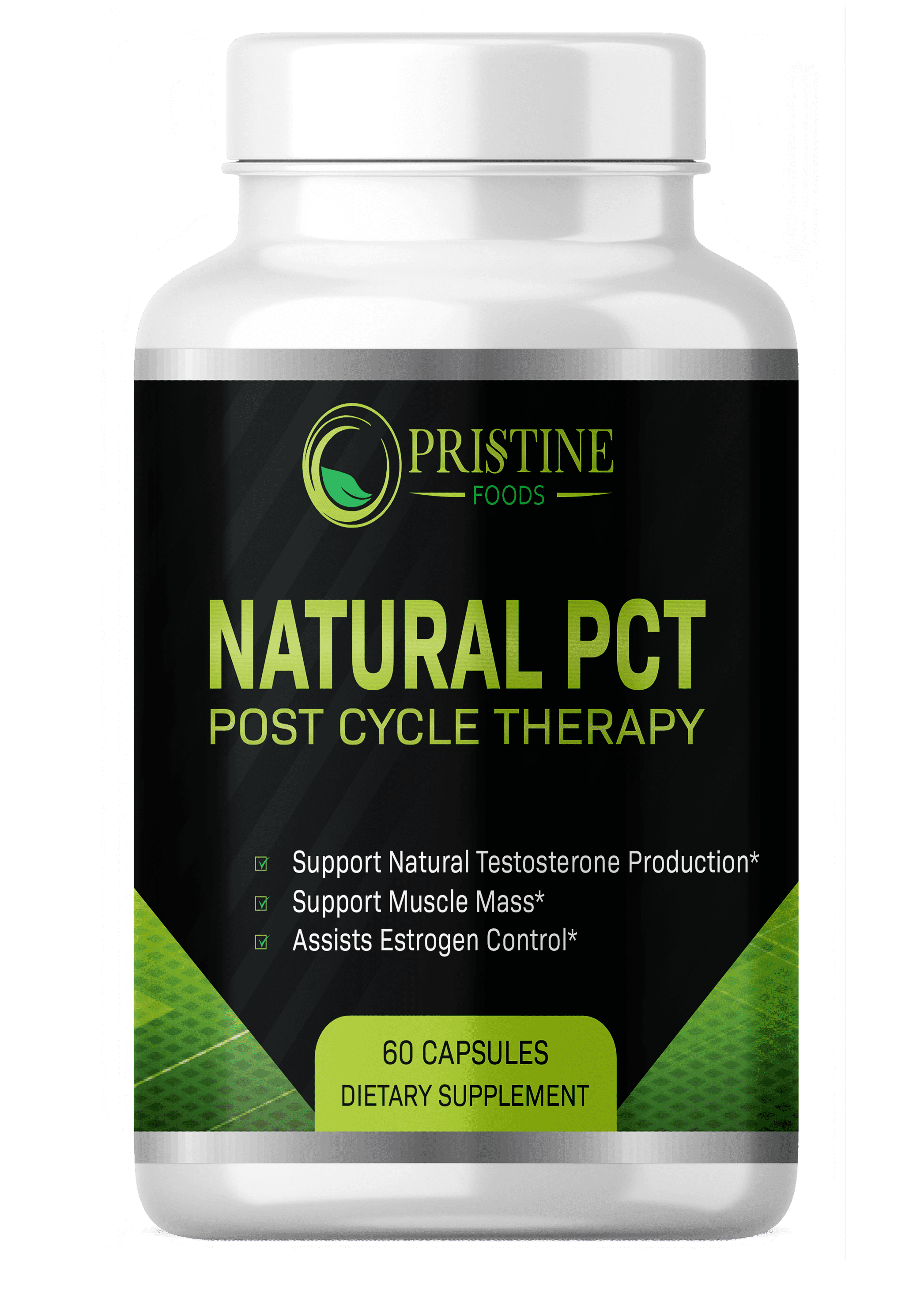 PCT – Men’s Daily Wellness Support, 60 Capsules | Plant-Based Formula for Balance, Energy & Everyday Strength