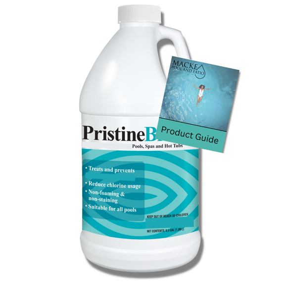 PristineBlue Algicide Pool Algae Chemical Controllers, 64 oz
