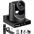Prisual PTZ Camera Gen 5, 30X Optical Zoom Auto AI Tracking, HDMI 3G ...