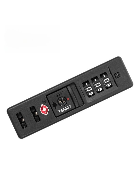 Luggage Combination Lock Airport Security Abs Construction Anti-Pry Protection