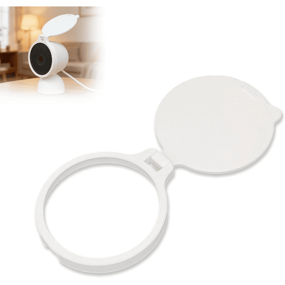 Privacy Cover Compatible with Google Nest Cam Indoor (Wired, 3rd Gen) | Easy Slide-On Surveillance Housing | Physical Privacy Shield | Thin & Lightweight Design