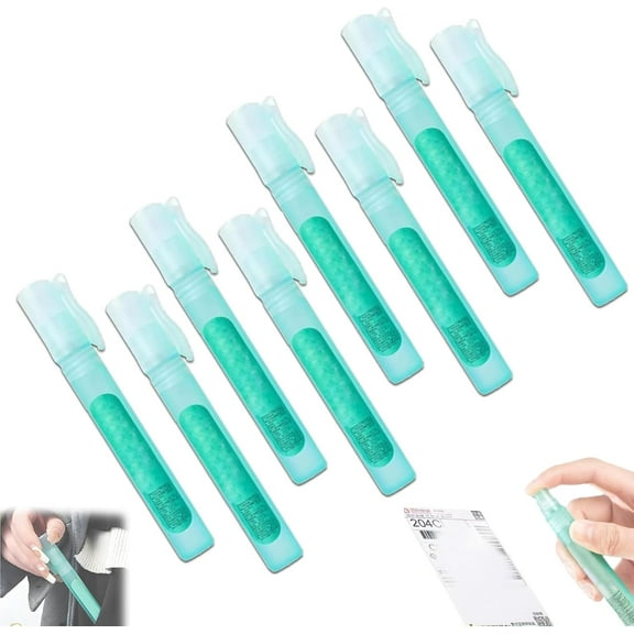 Privacy Cover Spray, Thermal Sensitive Paper Privacy Removal Eraser Spray, Portable Seal Eraser Fluid Pen, Suitable for Documents, Packages, Shipping Addresses Privacyprotection(8pcs)