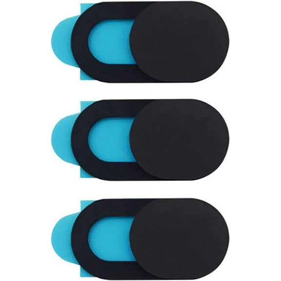 Privacy Cover Ultra Slim Strong Camera is A Smartphone Liding Cover Computer Web Camera Blocker Cover Easy to Use Cover to Protect Your Privacy Black 3 Pack