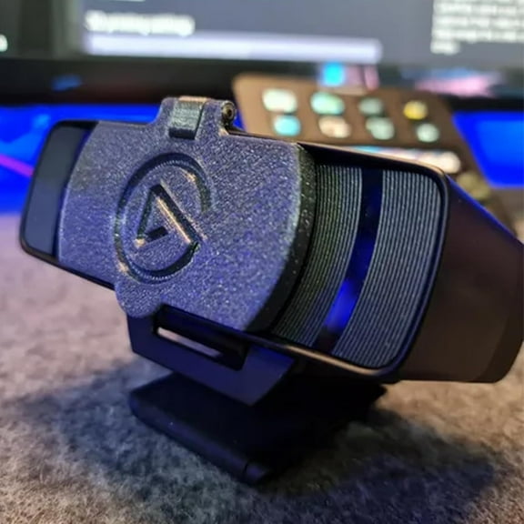 Privacy Cover for Elgato Facecam PRO | Flip-Up Webcam Cover for Elgato Facecam Mk.2 (for Facecam PRO 4K60)