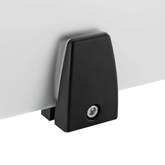 Privacy Desk Divider Panels, 2 x 24"x18" Acrylic, Frosted Surface, Customizable Layout, Cable Routing, Easy to Clean, Durable and Stylish for Office Spaces