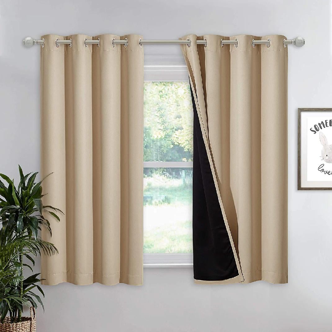 Privacy Door Curtain, Closet Curtain for Bedroom, Faux Folding