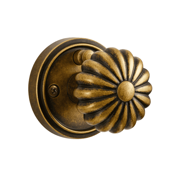 ACEEOCK Privacy Door Knob Antique Brass Door Knob, Bathroom Bedroom Door Handle Interior Vintage Doorknob, Aluminium Alloy Knob