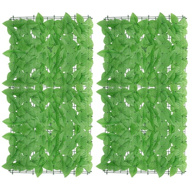 Privacy Fence Faux Fence Outdoor Ivy Wall Screen Decorations Wall