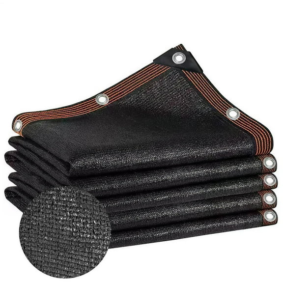 Privacy Fence Screen,  5'x95' Black Fence Cover Privacy Hedge, Artificial Shade Cover Panels Privacy Protection for Balcony Backyard Garden Ornament