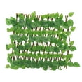 thumbnail image 1 of Privacy Fence Screen Artificial Leaf Stretchable Expandable Home Decor Plant Leaves Garden Fence, 1 of 8