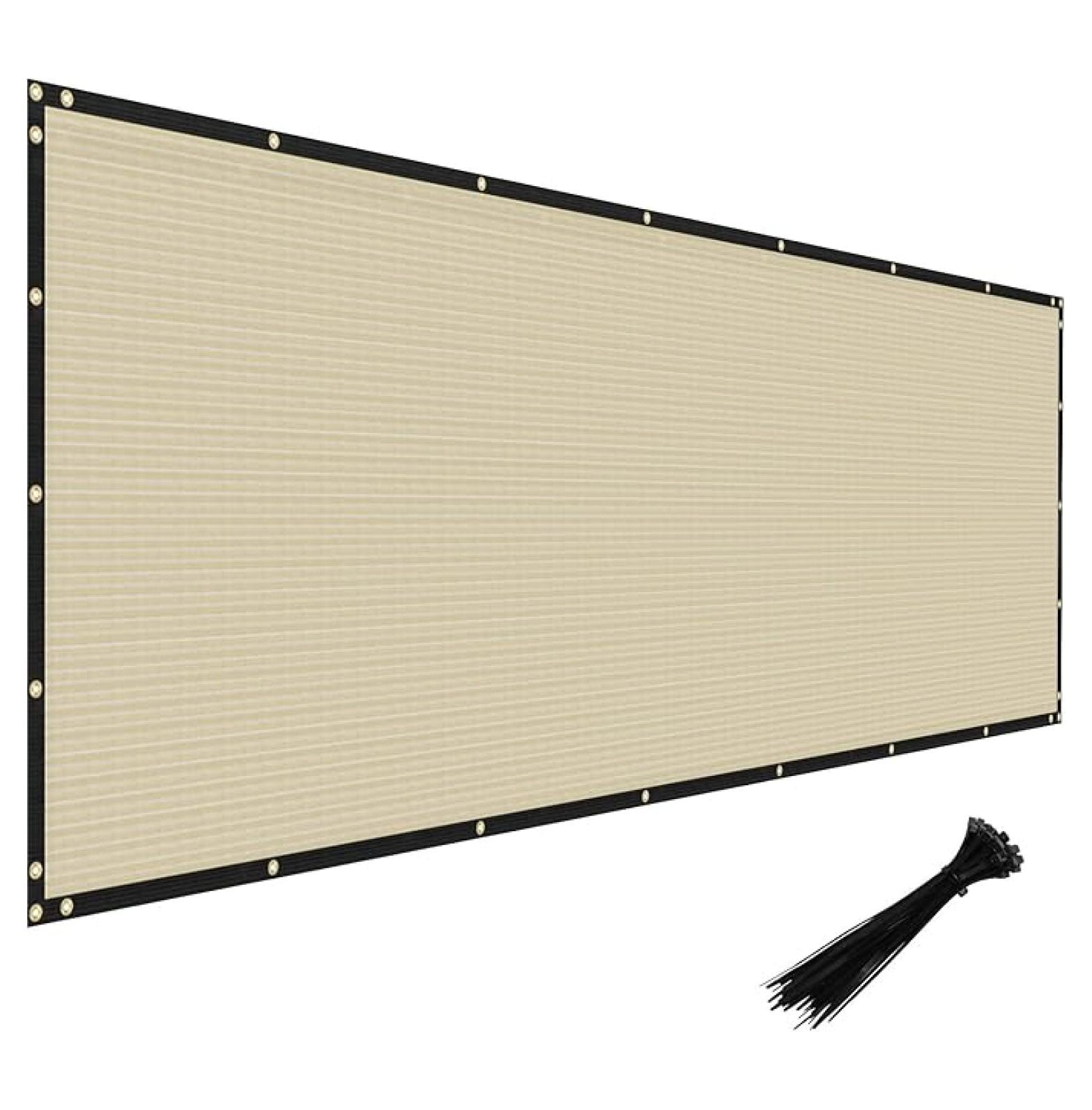 Privacy Fence Screen Heavy Duty Windscreen Fencing Mesh Fabric Shade ...