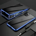 thumbnail image 1 of Privacy Magnetic Case For iPhone 11, Dteck Anti-Peeping Clear Double Sided Tempered Glass[Built-in Privacy Screen Protector][Magnet Absorption Metal Frame] Anti-spy Case For iPhone 11 6.1", Blue, 1 of 2
