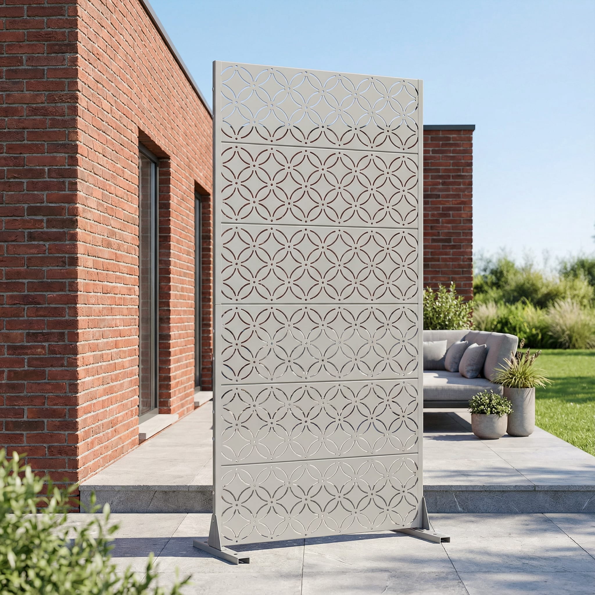 Privacy Metal Screen Fence Panel