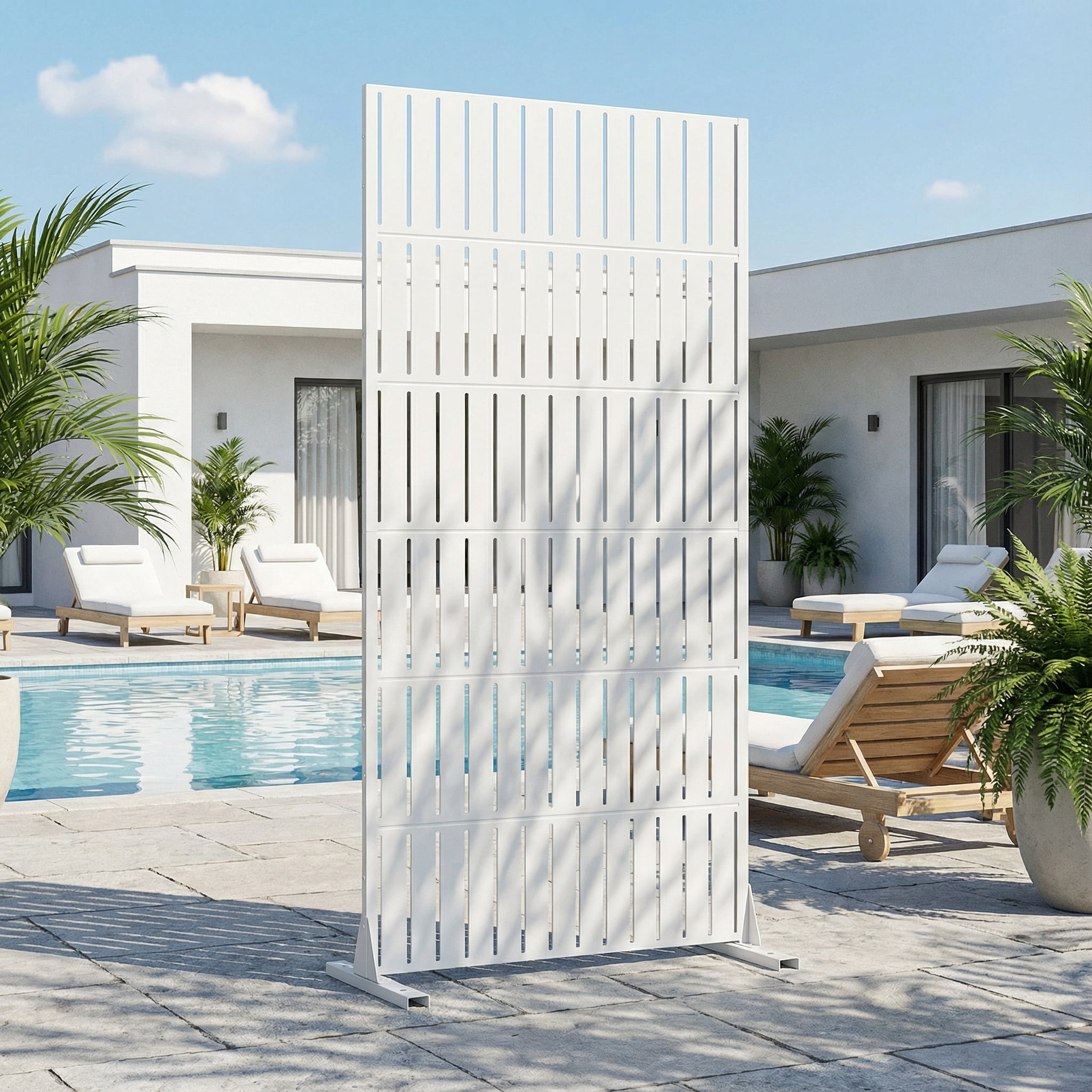 Privacy Metal Screen Fence Panel