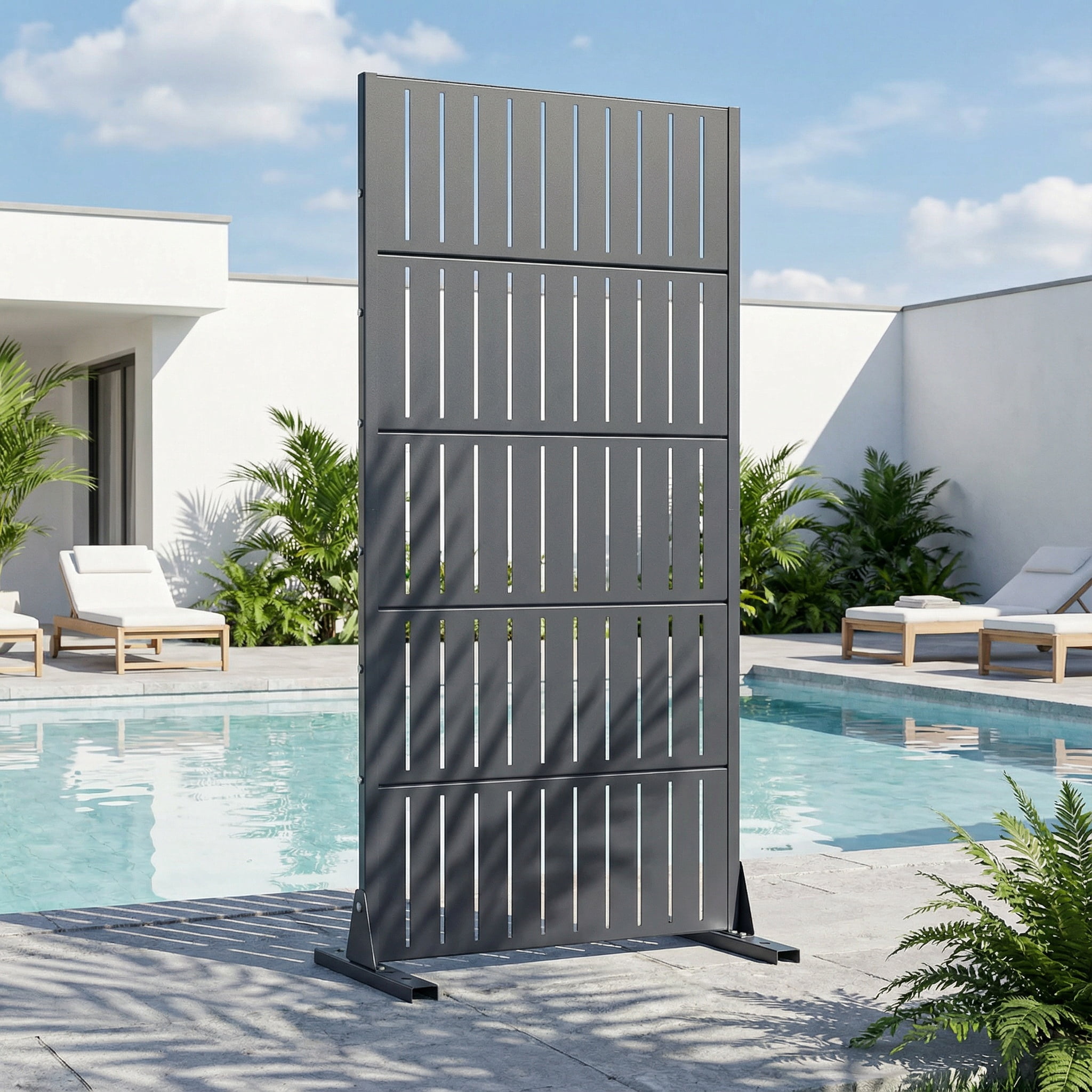 Privacy Metal Screen Fence Panel