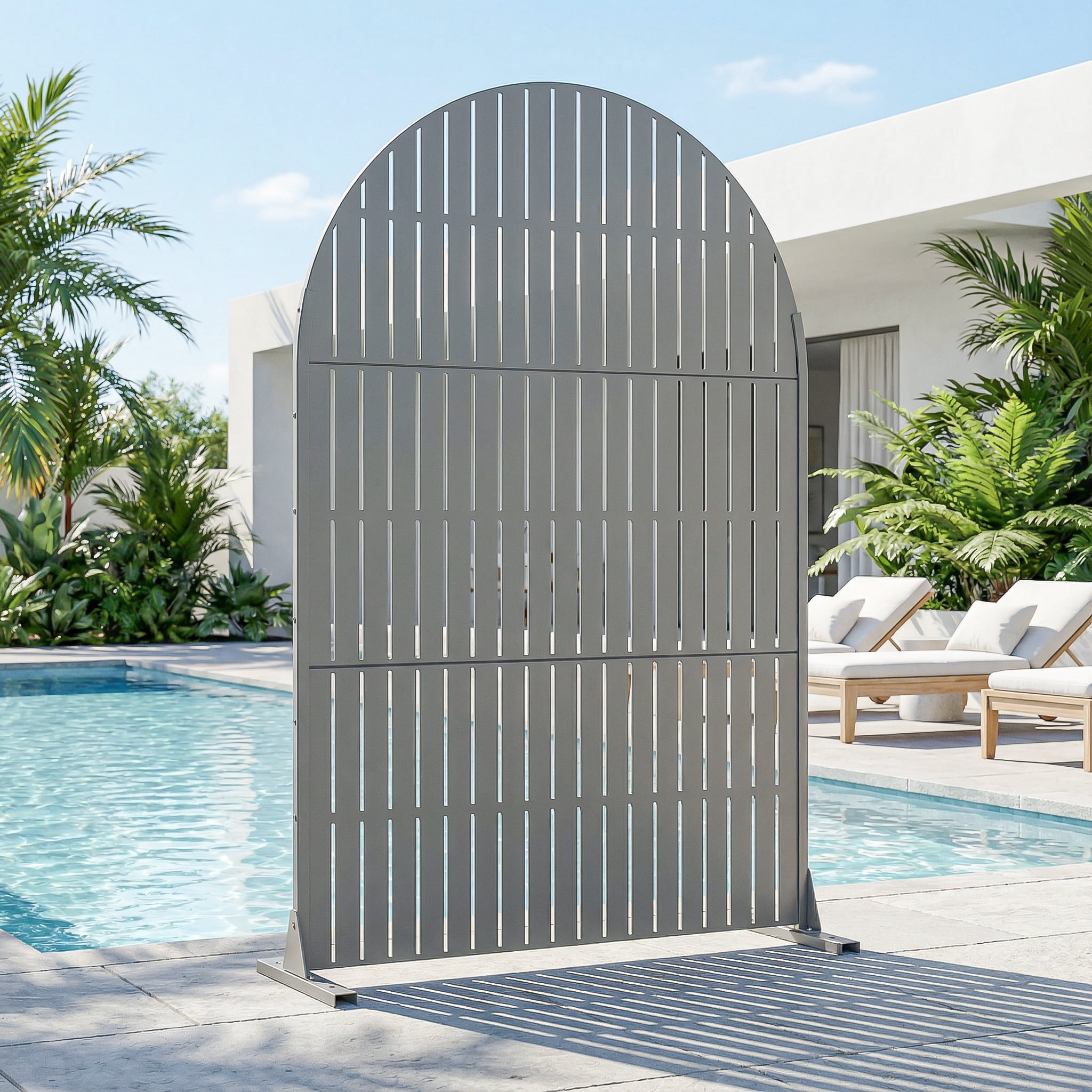 Privacy Metal Screen Fence Panel