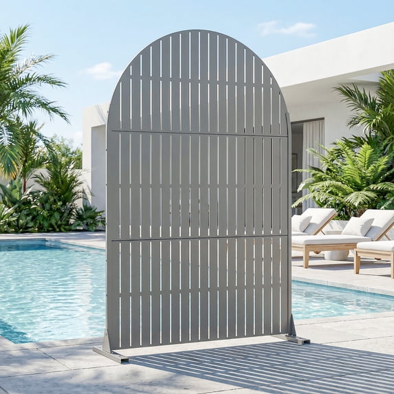Screen Panel Installation Privacy Metal Screen Fence Panel - Walmart.com