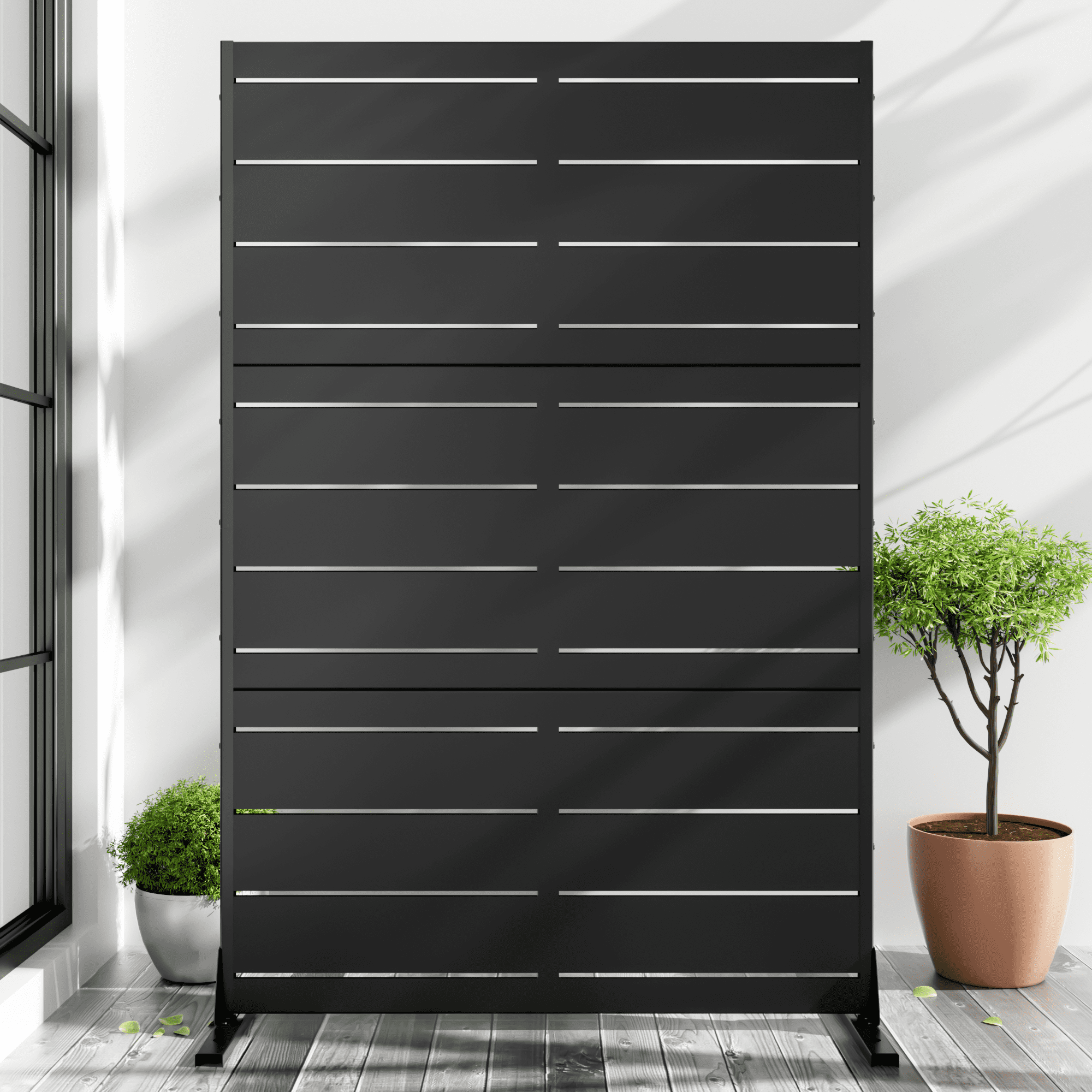 Privacy Metal Screen Fence Panel