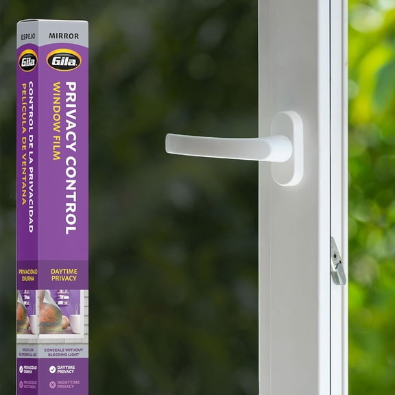 Privacy Mirror Adhesive Residential DIY Window Film Heat Control Glare Control 3ft x 15ft (36in x 180in)