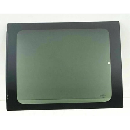 Privacy Movable Driver Left Side Hinged Door Window Door Glass Compatible with Chevrolet Express/GMC Savana 2003-2025 Models