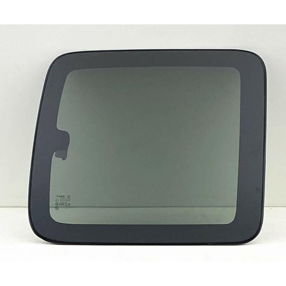 Privacy Movable Passenger Right Side Rear Quarter Window Quarter Glass With Frame & Latch Compatible with GMC Sierra 1999-2006 / Sierra Classic 2007 Extended Cab Pickup Models