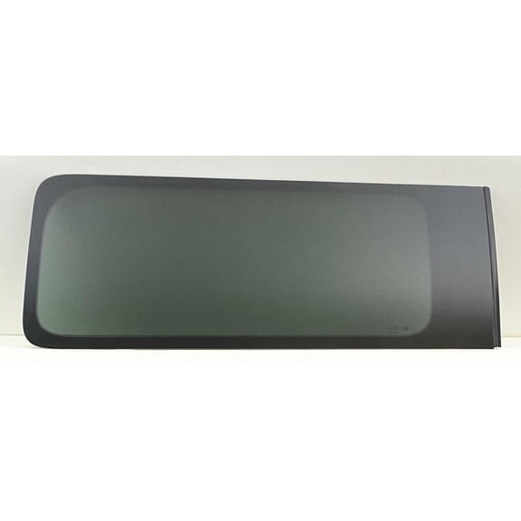 Privacy OEM Driver Left Side Rear Stationary Sliding Cargo Door Window Door Glass Compatible with Ford Transit 83.2" Low-Roof Van 2015-2025 Models