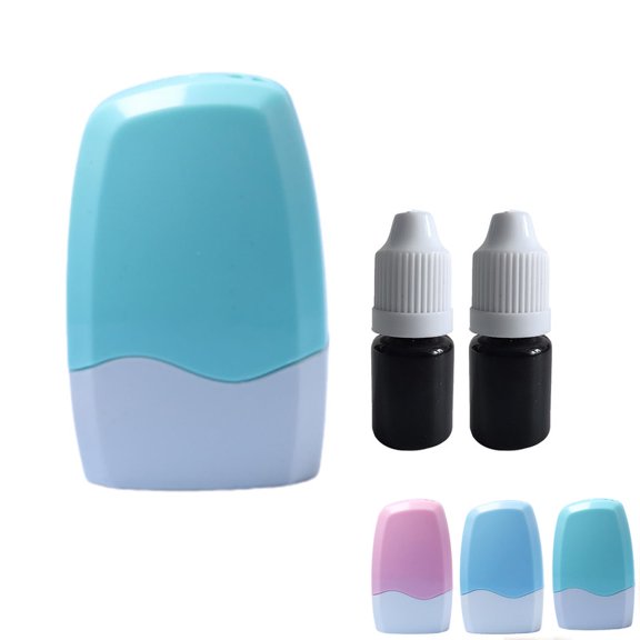 Privacy Protection Roller Stamp, Comes with a Filler Port, Easy to Use, for Daily Bills and Courier Bills, Office Use