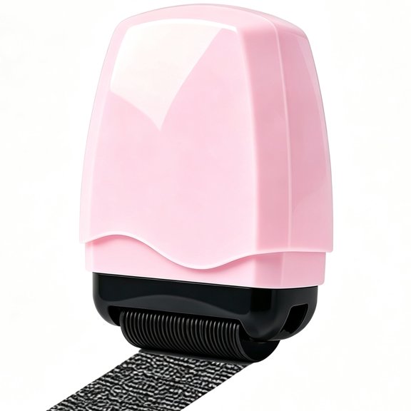 Privacy Protection Roller Stamp, Easy To Use Address Blocker Stamp with Wide Ink Shipping Labels and Letters