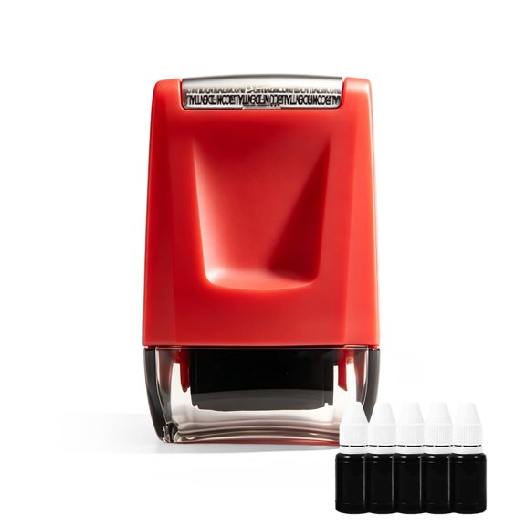 Privacy Protection Security Roller Stamp, 2026 New Identity Theft Protection Confidential Stamp, Address Blocker Roller for Mail ID Blackout Security