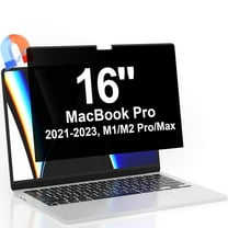 Privacy Screen MacBook Pro 16 Inch 2021-2023 (M1-M2, A2485/A2780), Magnetic Removable Anti Blue Light Glare Filter Privacy Screen Protector Compatible with Apple Mac 16.2'' Laptop