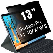 Privacy Screen for Microsoft Surface Pro 11,10, X,9, 8 - Privacy Screen Protector Surface Pro 11,10, X,9, 8 Screen Protector - No Bubbles Screen Protector