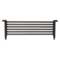 Privacy Screen Panel, 35.43 x 14.17 Inch Fence Privacy Screen Windscreen Cover Fabric Shade, Outdoor Freestanding 1 Steel Privacy Fence Raise Privacy Panel for Deck Yard Pool Patio Raised Cedar Garden