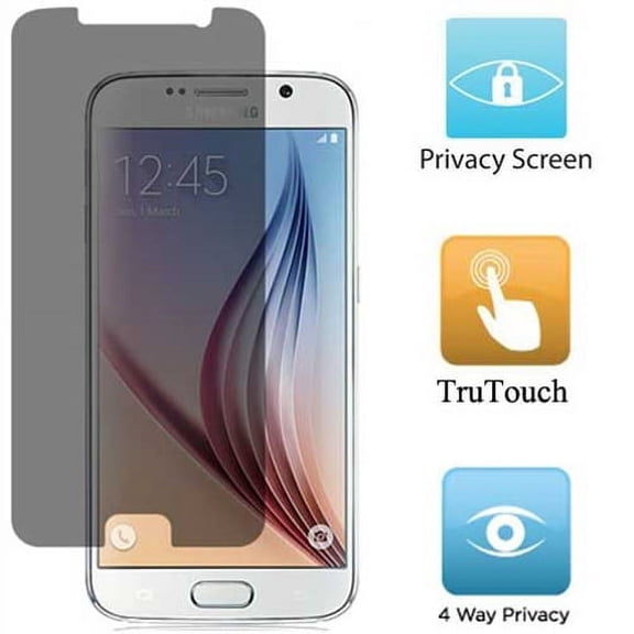 Privacy Screen Protector Anti-Peeping LCD Cover Display Film Guard ZYV for Samsung Galaxy S6 S906L