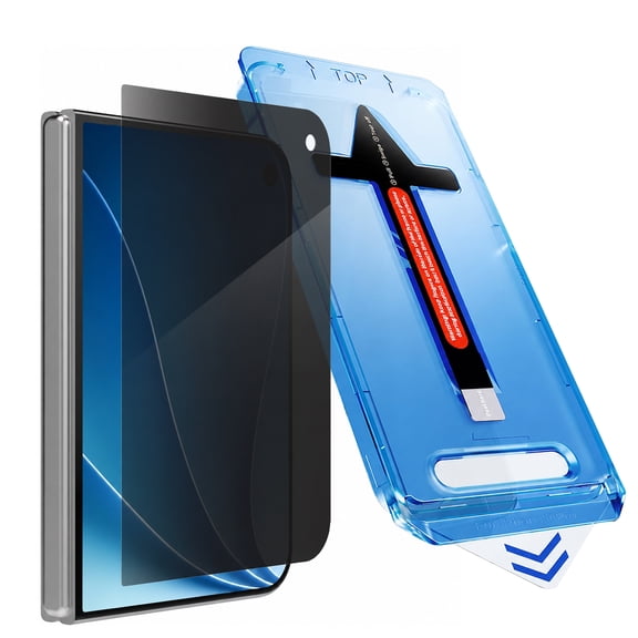 Privacy Screen Protector for Apple iPhone Duo, Anti-Spy Protection with Easy Install Kit Anti-Scratch Smudge-Free Tempered Glass Bubble Free Case Friendly Tempered Glass Screen Protector