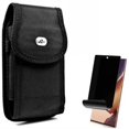thumbnail image 1 of Privacy Screen Protector & Case Belt Clip for Samsung Galaxy Note 20 Ultra Phone - Combo with TPU Film Anti-Peep (Fingerprint Works) Anti-Spy & Rugged Holster Canvas Cover, 1 of 11