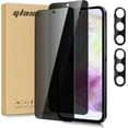 thumbnail image 1 of Privacy Screen Protector for Samsung Galaxy A35 5G with Camera Lens Protector[2+2 Pack], Anti-Spy Tempered Glass Film,9H Hardness,Anti-Scratch, 1 of 6