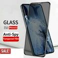 thumbnail image 1 of Privacy Screen Protector for iPhone 12 Pro Max, 180 Degree Anti-spy Tempered Glass, Scratch Resistant 9H Hardness Screen Cover(2PCS), 1 of 8