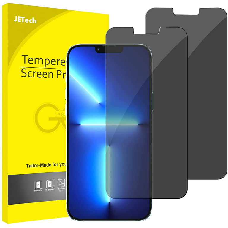 JETech Privacy Screen Protector for iPhone 14 Plus 6.7-Inch,  Anti Spy Tempered Glass Film, 2-Pack : Cell Phones & Accessories