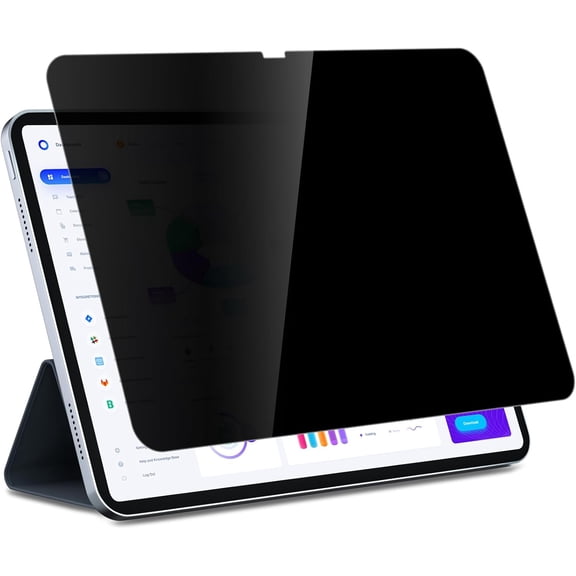Privacy Screen Protector for iPad (A16) 11th/10th Generation (2025/2022), 30-Degree Anti-Spy Privacy Filter, Matte Finish Anti-Glare, Fingerprint-Proof, Anti-Scratch Film Guard