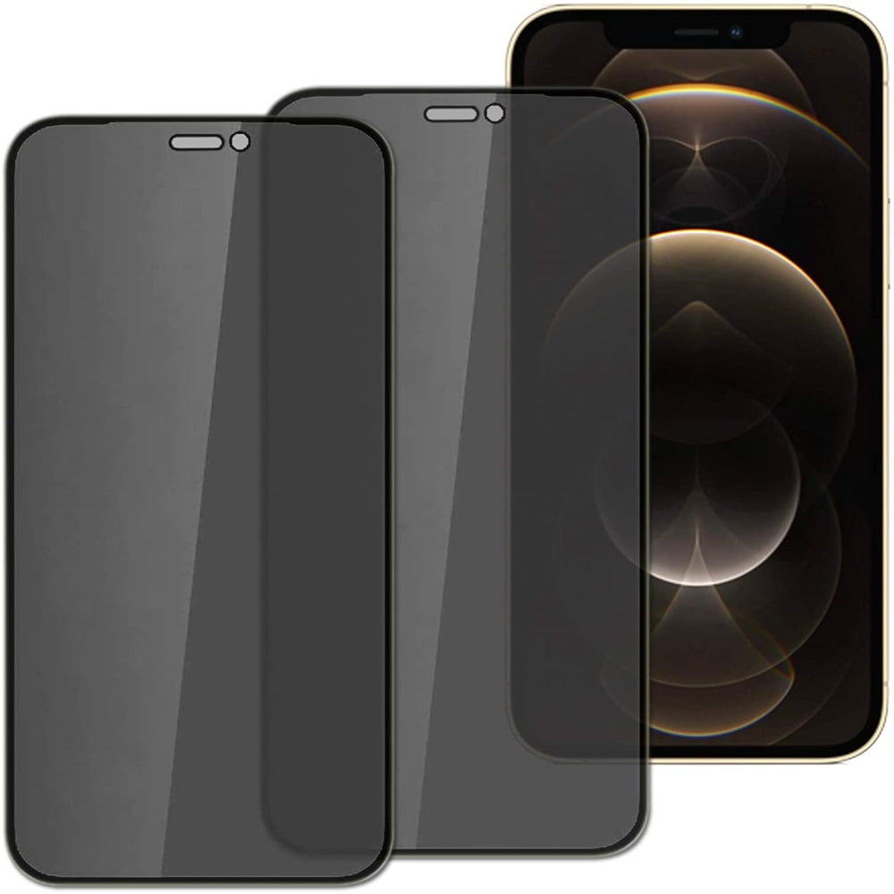 Privacy Screen Protector for iPhone 12 Mini/Pro/Max, Anti Spy Tempered Glass Screen Protectors