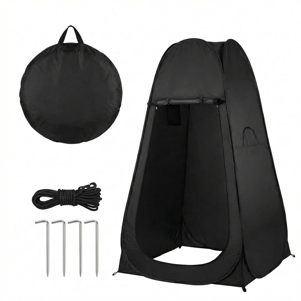 Privacy Shower Tent,Pop Up Changing Tent,Camp Bathroom Changing Dressing Room,Sun Sunshade Canopy Outdoor Rain Shelter for Camping Hiking Beach Picnic Fishing.