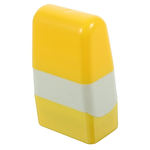 LULULION Portable Yellow Privacy Seal Roller Stamp Ideal for Identity Theft Prevention and Confidential Use