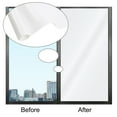 thumbnail image 1 of Privacy Window Film 23.6 x 78.7 Inch Anti Static Cling Heat Control Mirror Glass Films for Home and Office White, 1 of 7
