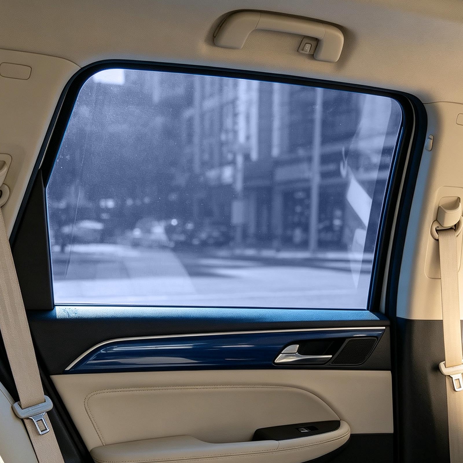 Control Main Window Privacy Window Film Mirror Glass Tint Heat Control Sun Blocking Sliding ...